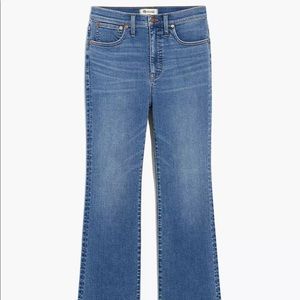 Madewell Cali Demi Boot Dorrnace Wash TENCEL Demin Edition